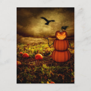 Pumpkinman Postkarte