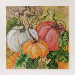 Pumpkins - Aquarellkunst - Puzzle
