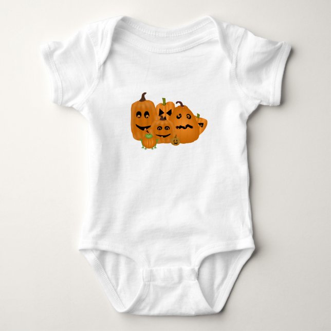 Pumpkins Baby Bodysuit Strampler (Vorderseite)