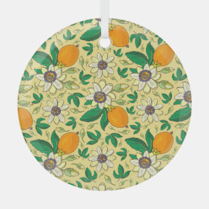 Pumpkins & Blätter: Herbsternte Ornament Aus Glas