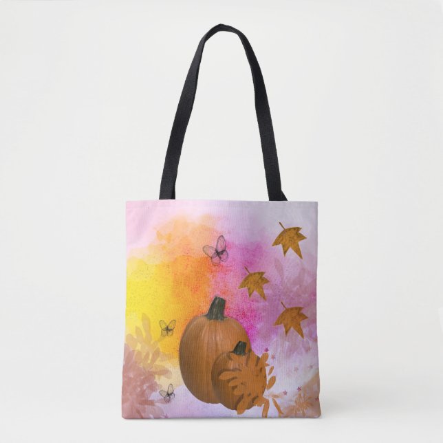 Pumpkins Collage Tote Bag (Vorderseite)