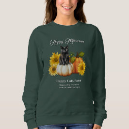 Pumpkins Farm Name Fall Saison Sweatshirt