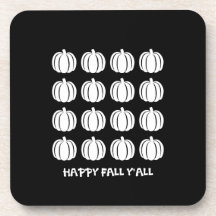 Pumpkins für Schwarz-Weiß-Herbst-Dekoration