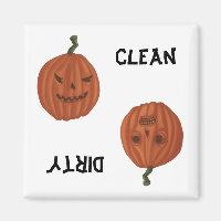 Pumpkins Geschirrspüler Magnet Anpassen Hintergrun
