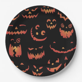 Pumpkins Glows Pappteller