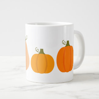 Pumpkins Herbstillustrierung Jumbo-Tasse