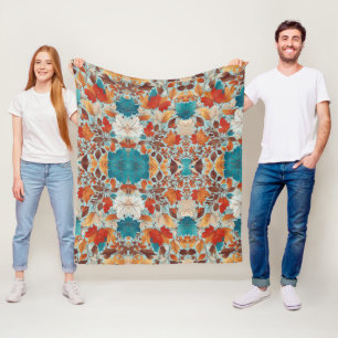Pumpkins in Atemberaubenden Herbstdesigns mit Meer Fleecedecke