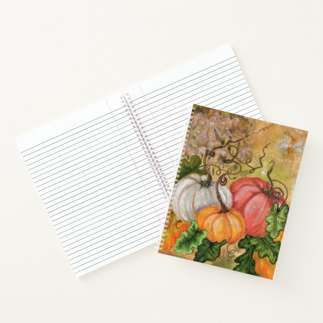 Pumpkins-Notebook Notizbuch (Innenseite)