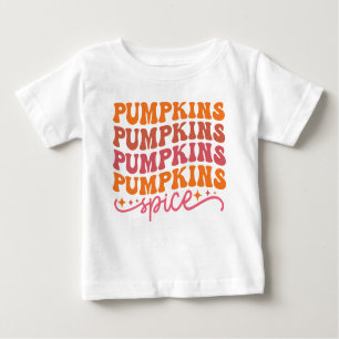 Pumpkins Pumpkins Pumpkins Pumpkins Gewürze Baby T-shirt
