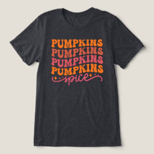 Pumpkins Pumpkins Pumpkins Pumpkins Gewürze Tri-Blend Shirt