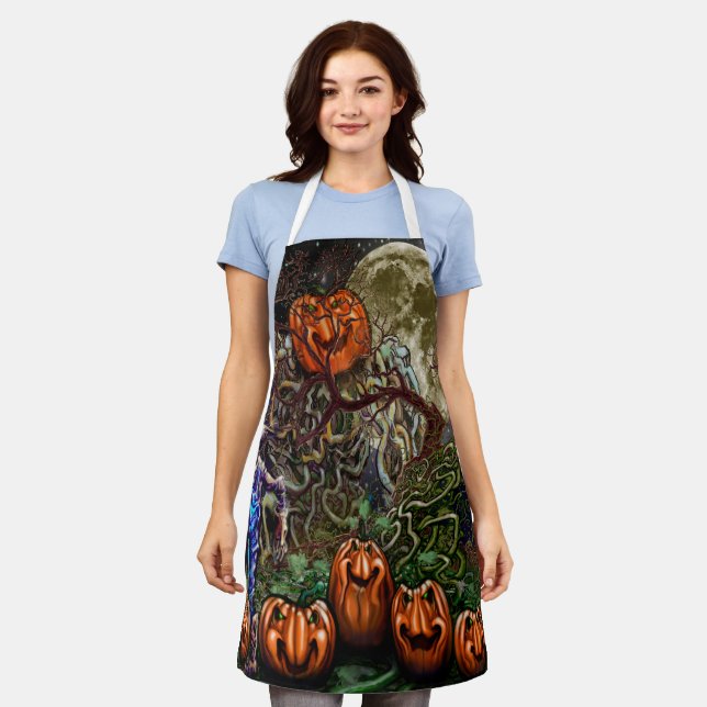 Pumpkins-Schürze Schürze (Getragen)