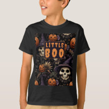 Pumpkins Skulls Blume Kleine Boo Familie Matching
