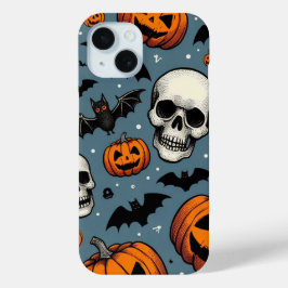 Pumpkins & Skulls Case-Mate iPhone Hülle