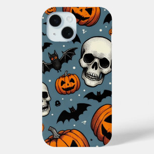 Pumpkins & Skulls Case-Mate iPhone Hülle
