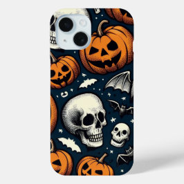 Pumpkins & Skulls Case-Mate iPhone Hülle