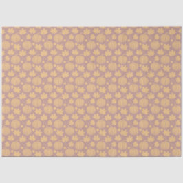 Pumpkins und Blätter Herbst Seidenpapier