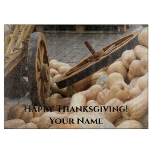 Pumpkins und Räder Schneidebrett