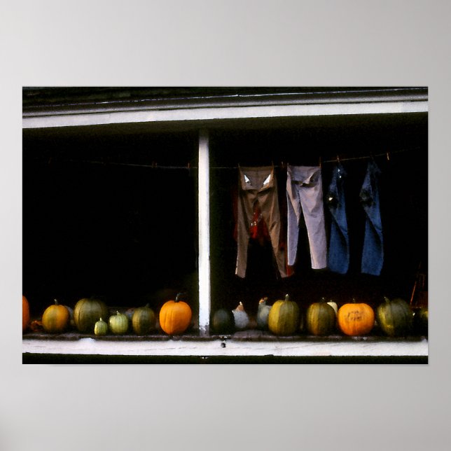 Pumpkins und Wash Line Poster (Vorne)