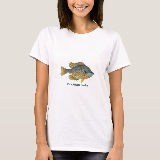 Pumpkinseed Sunfish (betitelt) T-Shirt (Vorderseite)