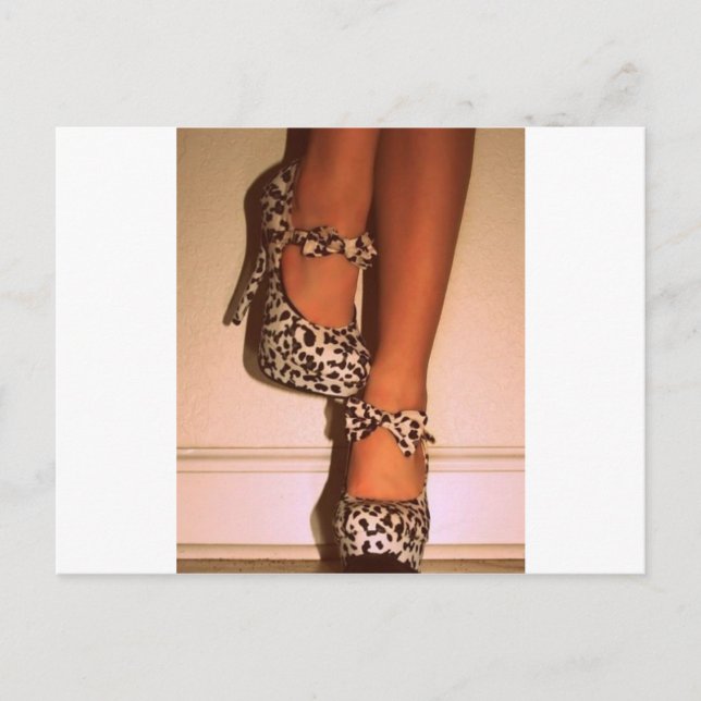 Pumps Postkarte (Vorderseite)