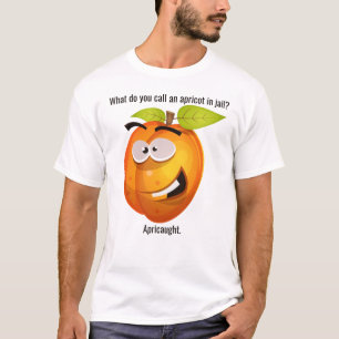 Pun Bad Joke Apricot Charakter T-Shirt