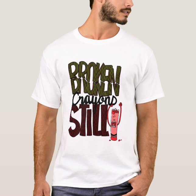 Pun Broken T-Shirt (Vorderseite)