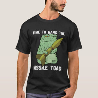 Pun Festive Mistelzweig Frosch Kröte Distressed T-Shirt