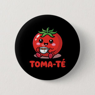 Pun Tomate Lustige Maestra Schule Spanischlehrer S Button