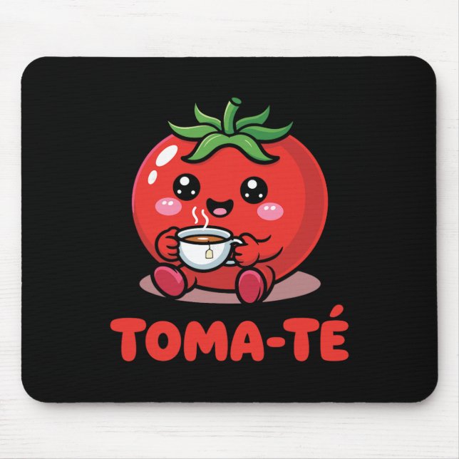 Pun Tomate Lustige Maestra Schule Spanischlehrer S Mousepad (Vorne)