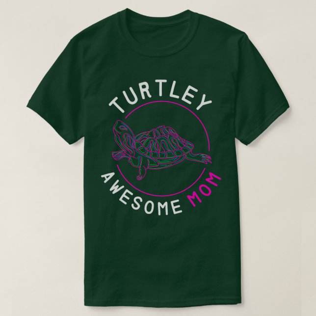Pun Turtle Funny Turtles T-Shirt (Design vorne)