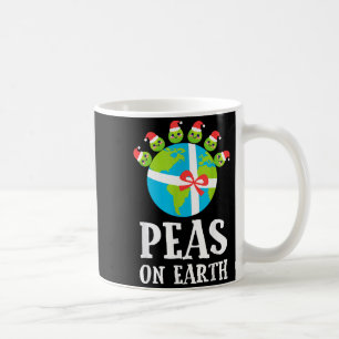 Pun Weihnachts Sprüche Erbsen Auf Erden Lustiger X Kaffeetasse