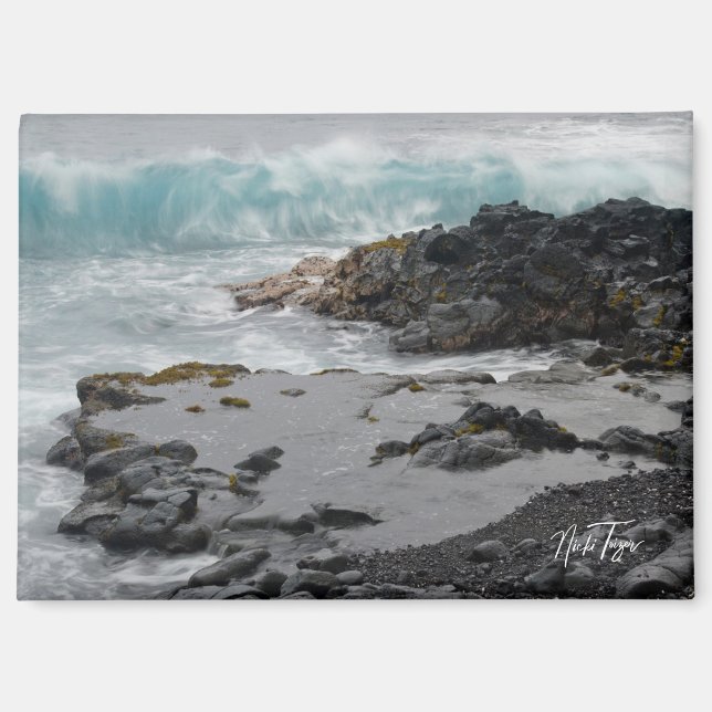 Puna Coast wave, Hawaii-Magnet Magnet (Vorderseite)