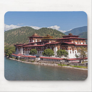 Punakha Dzong in Bhutan Mousepad