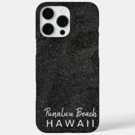 Punalu'u Beach Hawaii - Schwarzer Sandstrand iPhone 16 Pro Max Hülle