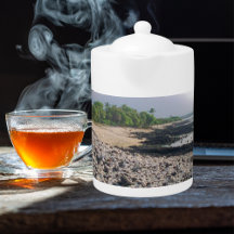 Punaluu Black Sand Beach Hawaii Große Insel