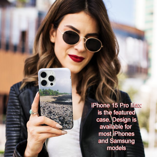 Punaluu Black Sand Beach Hawaii Große Insel Case-Mate iPhone Hülle (Black Sand Beach in Hawaii Case-Mate iPhone Case)