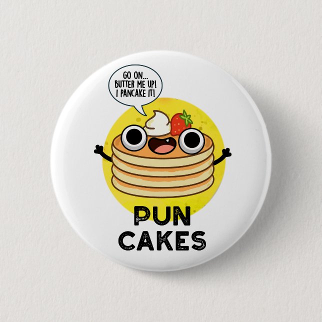 Puncakes Funny Pancake Pub Button (Vorderseite)