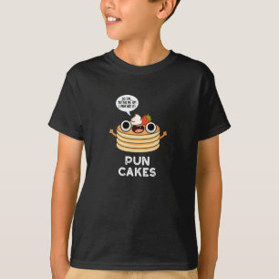 Puncakes Funny Pancake Pun Dark BG T-Shirt