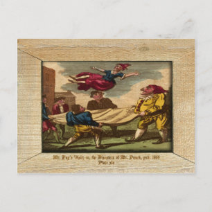 Punch & Judy Picture Plate XIV Postkarte