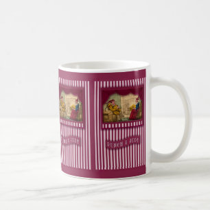 Punch & Judy Szene I Kaffeetasse