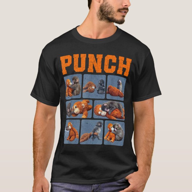 Punch monkey  T-Shirt (Vorderseite)