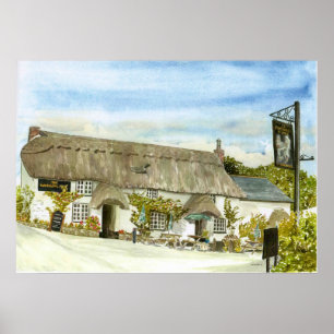 "Punchbowl u. Schöpflöffel-" Druck Poster