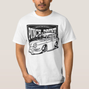 PUNCHDRUNKCUSTOMS - LOGO W/SQUAREBACK T-Shirt