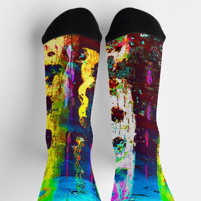 Punched Out Socken (Oben)