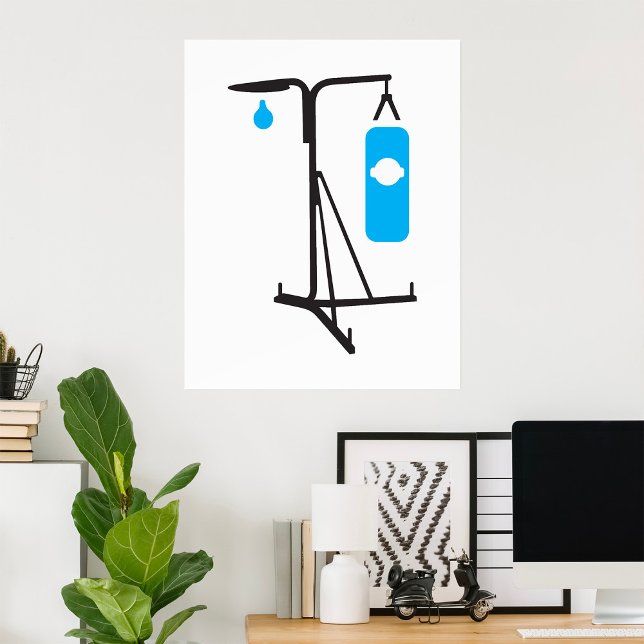 Punching Bag Boxing Poster (Von Creator hochgeladen)