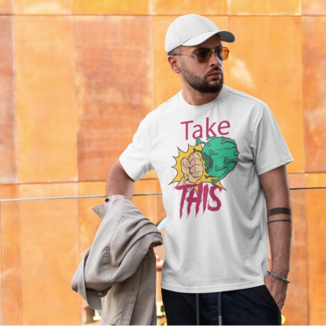 Punching Coronavirus T-Shirt (Von Creator hochgeladen)