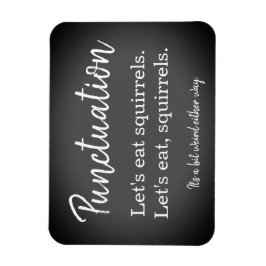 Punctuation Funny Magnet