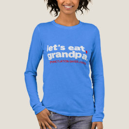 Punctuation saves lives Tri-Blend shirt