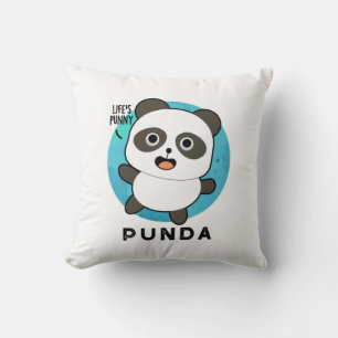 Punda Funny Animal Panda Pun Kissen