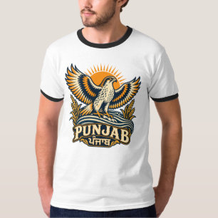 Punjab Baaz Wappen • Das indische Erbe-Emblem T-Shirt